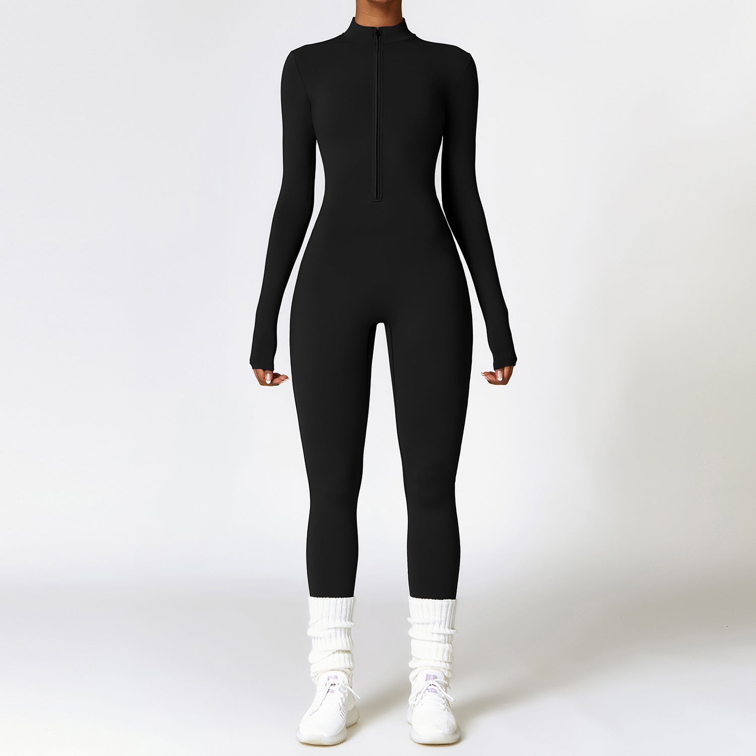 Aura Celeste® BodySuit Magic - Zip Elegant and High-Performance Activewear